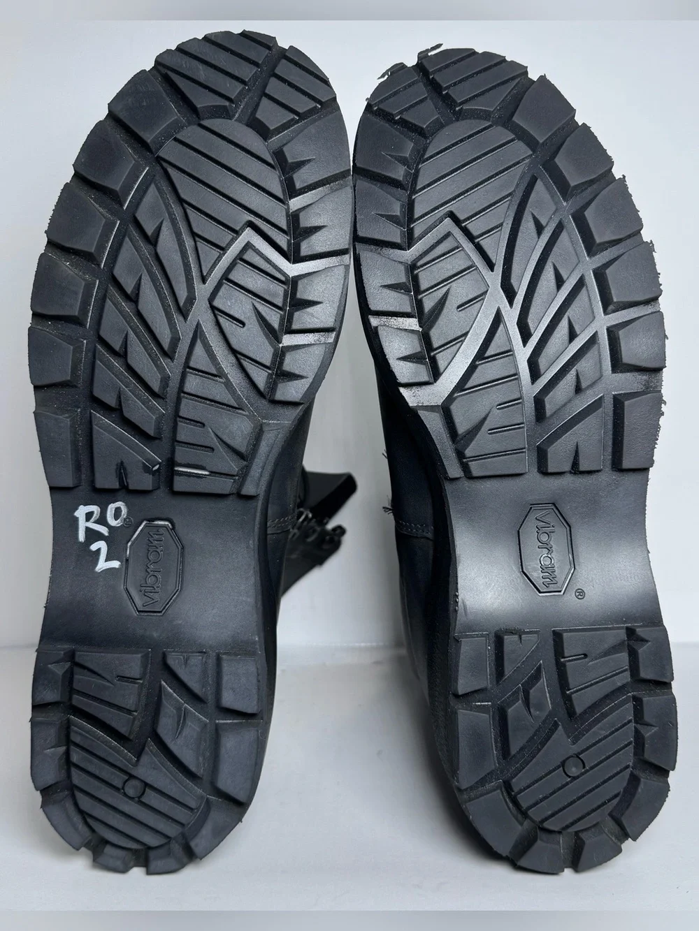 BELLEVILLE 360ST Men's Steel-Toe Military Black Leather Vibram Boots Size 12M